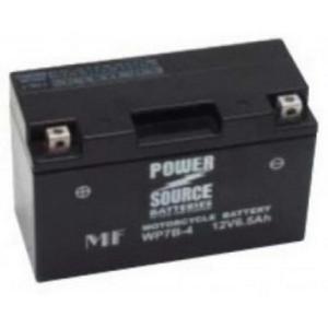 Power Source    12 Volt  Battery (WP7B-4),  Sealed AGM