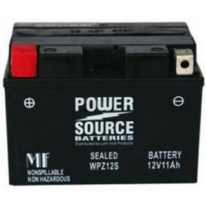 Power Source    12 Volt  Battery (WPZ12S),  Sealed AGM