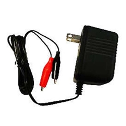 Universal 12 Volt 500mA Single Stage Charger with Clips 12BC0500S-1
