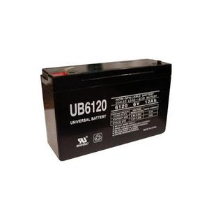 Universal Sealed AGM 6 Volt 12AH Battery (UB6120F1)