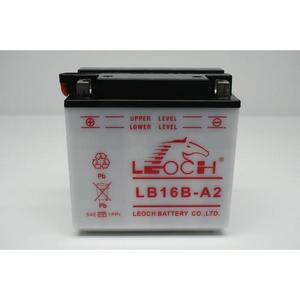 LEOCH Power Sport 12V  (LB16B-A2), Conventional Battery with Acid Pack