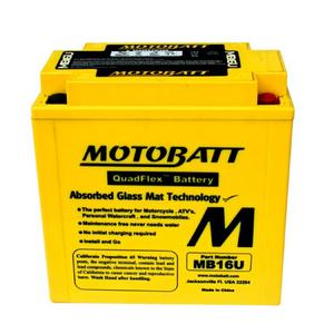 MOTOBATT MB16U - 12Volt Absorbed Glass Mat (AGM) Battery