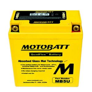 MOTOBATT MB5U - 12Volt Absorbed Glass Mat (AGM) Battery