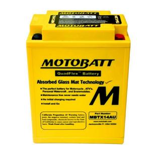 MOTOBATT MBTX14AU - 12Volt Absorbed Glass Mat (AGM) Battery