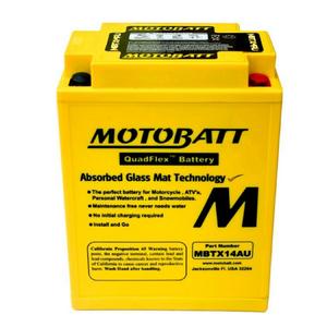 MOTOBATT MBTX14AU - 12Volt Absorbed Glass Mat (AGM) Battery