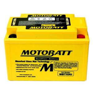 MOTOBATT MBTX9U - 12Volt Absorbed Glass Mat (AGM) Battery