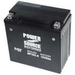 Power Source    12 Volt  Battery (WP16CL-B),  Sealed AGM