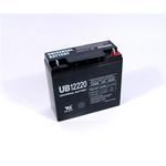 Universal Power Sport 12 Volt 22AH T4 Sealed AGM Battery (40696)