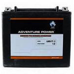 Kinetic VTWIN 12 Volt 18AH 310CCA Sealed AGM Battery (APTVTX20HL) - Note: This battery has flush mount terminals especially designed for Harley applications, Sealed AGM
