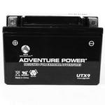 Kinetic Platinum 12 Volt 8AH 120CCA Sealed AGM Power Sport Battery (APTX9)