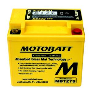MOTOBATT MBTZ7S - 12 Volt 6.50AH 130CCA Absorbed Glass Mat (AGM) Battery