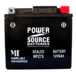 Power Source    12 Volt  Battery (WPZ7S),  Sealed AGM