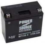 Power Source    12 Volt  Battery (WP12B-4),  Sealed AGM