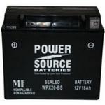 Power Source    12 Volt  Battery (WPX20-BS),  Sealed AGM